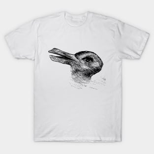 Optical Illusion - Rabbit Duck T-Shirt